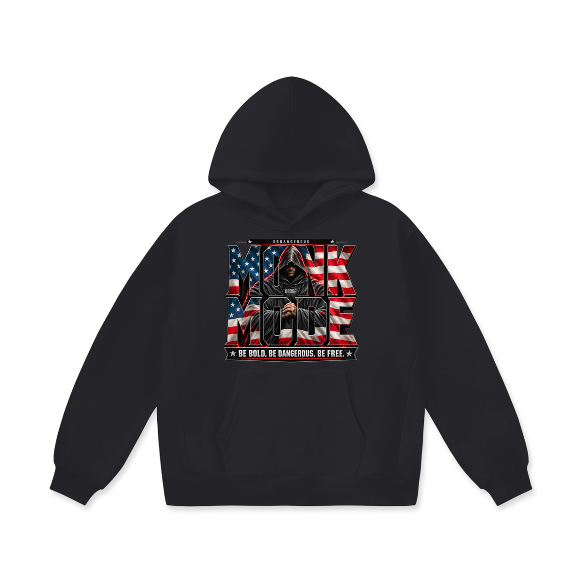 Monk Mode USA Oversize Heavyweight Fleece Hoodie