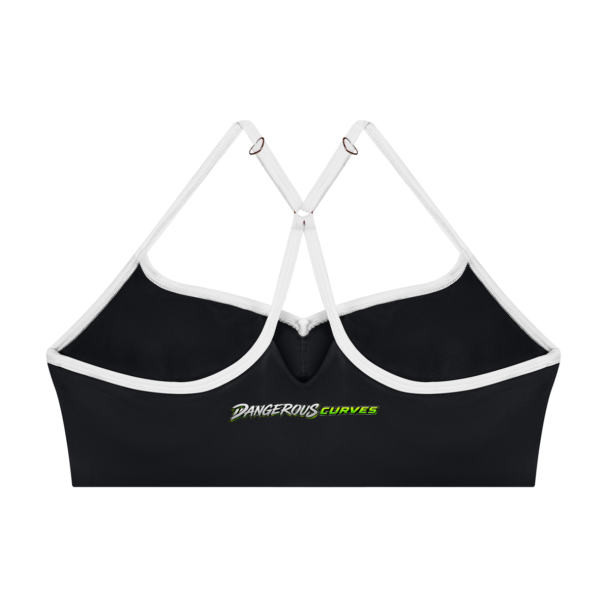 Dangerous Curves Women’s Color-Block Yoga Sports Bra