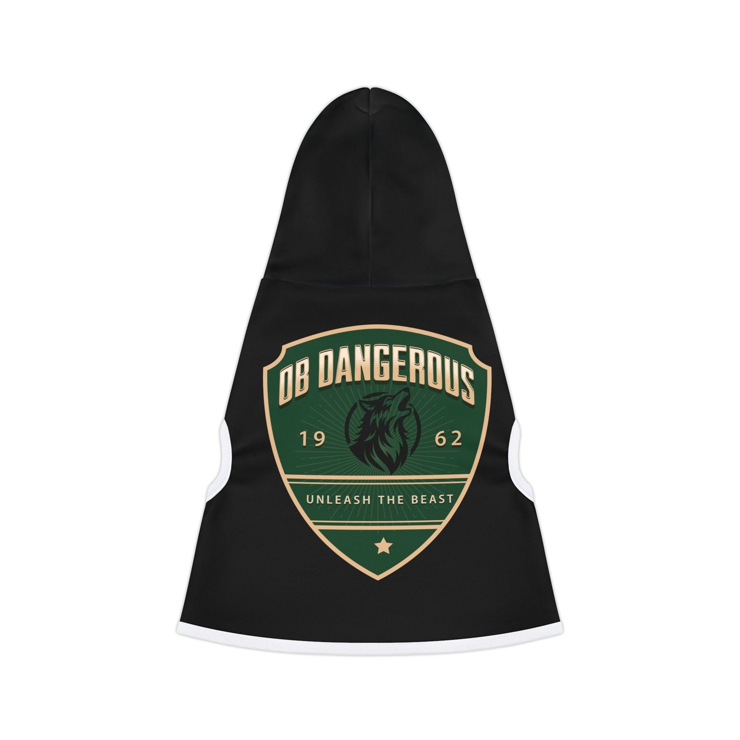 OBDangerous Designed Unleash the Beast Pet Hoodie