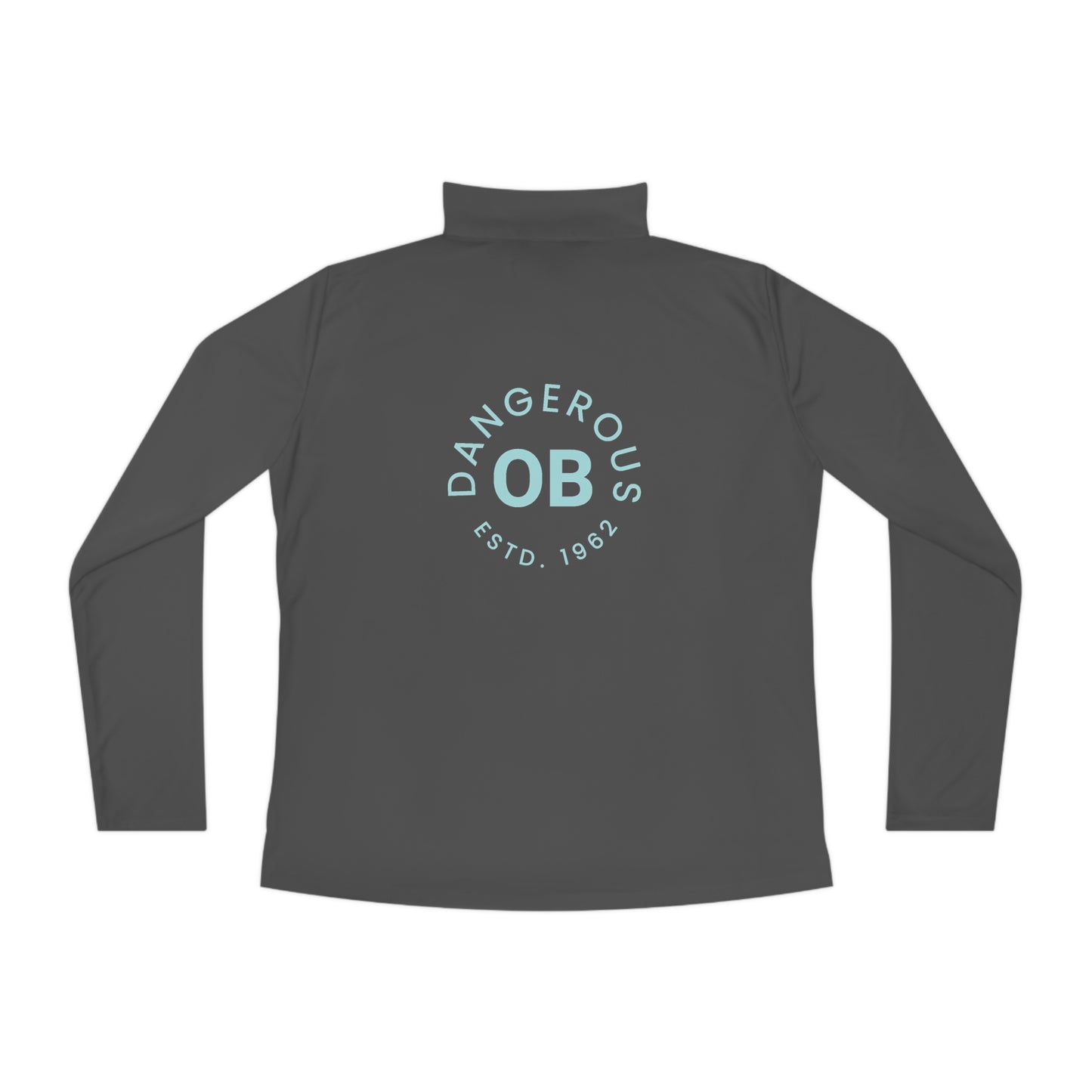 OBDangerous Designed Ladies Quarter-Zip Pullover