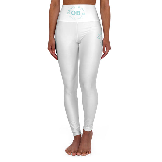 OBDdangerous designed High Waisted logo Yoga Leggings (AOP)