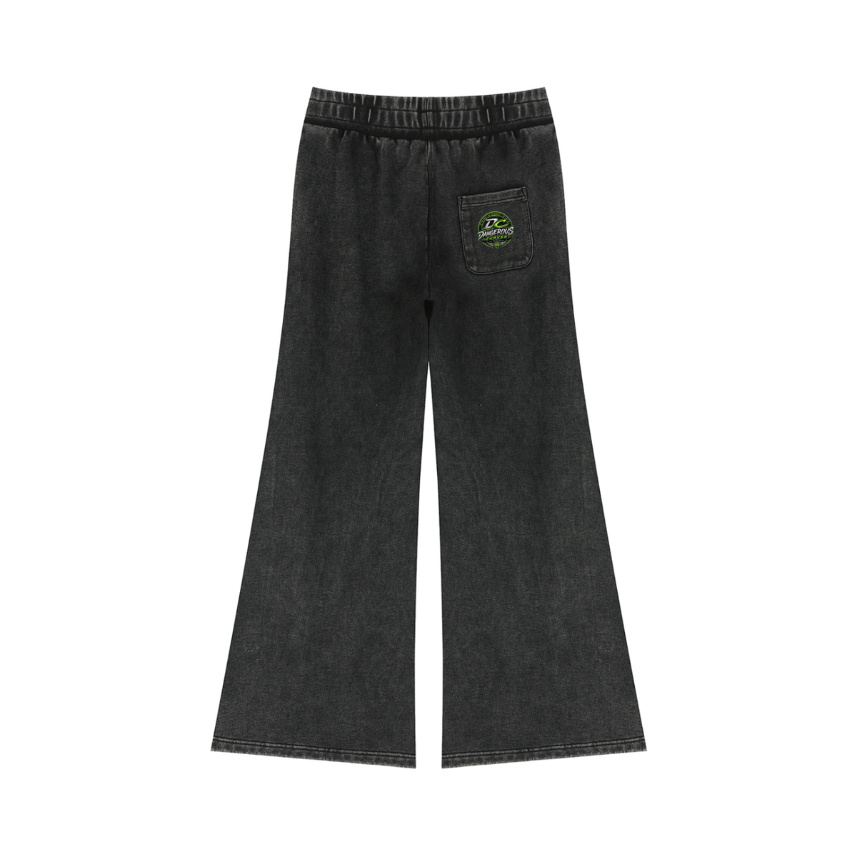 Dangerous Curves Women’s Mineral Wash Flared Leg Sweatpants