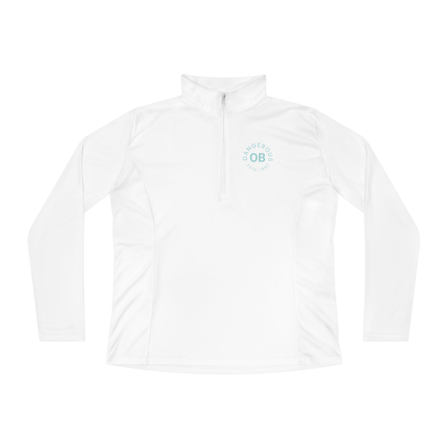 OBDangerous Designed Ladies Quarter-Zip Pullover
