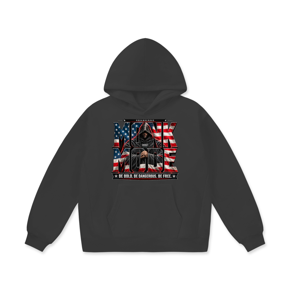 Monk Mode USA Oversize Heavyweight Fleece Hoodie
