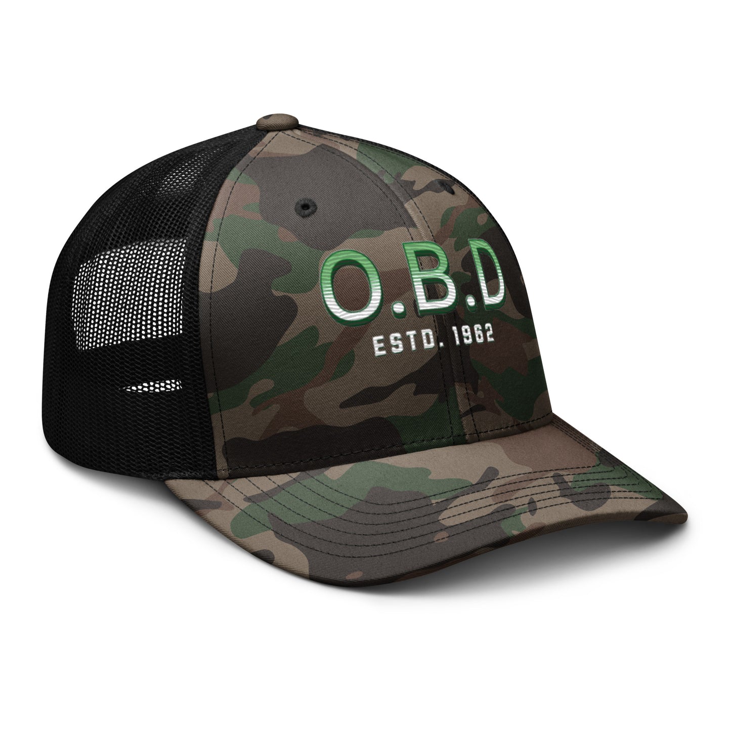 OBDanger Designed Camouflage trucker hat