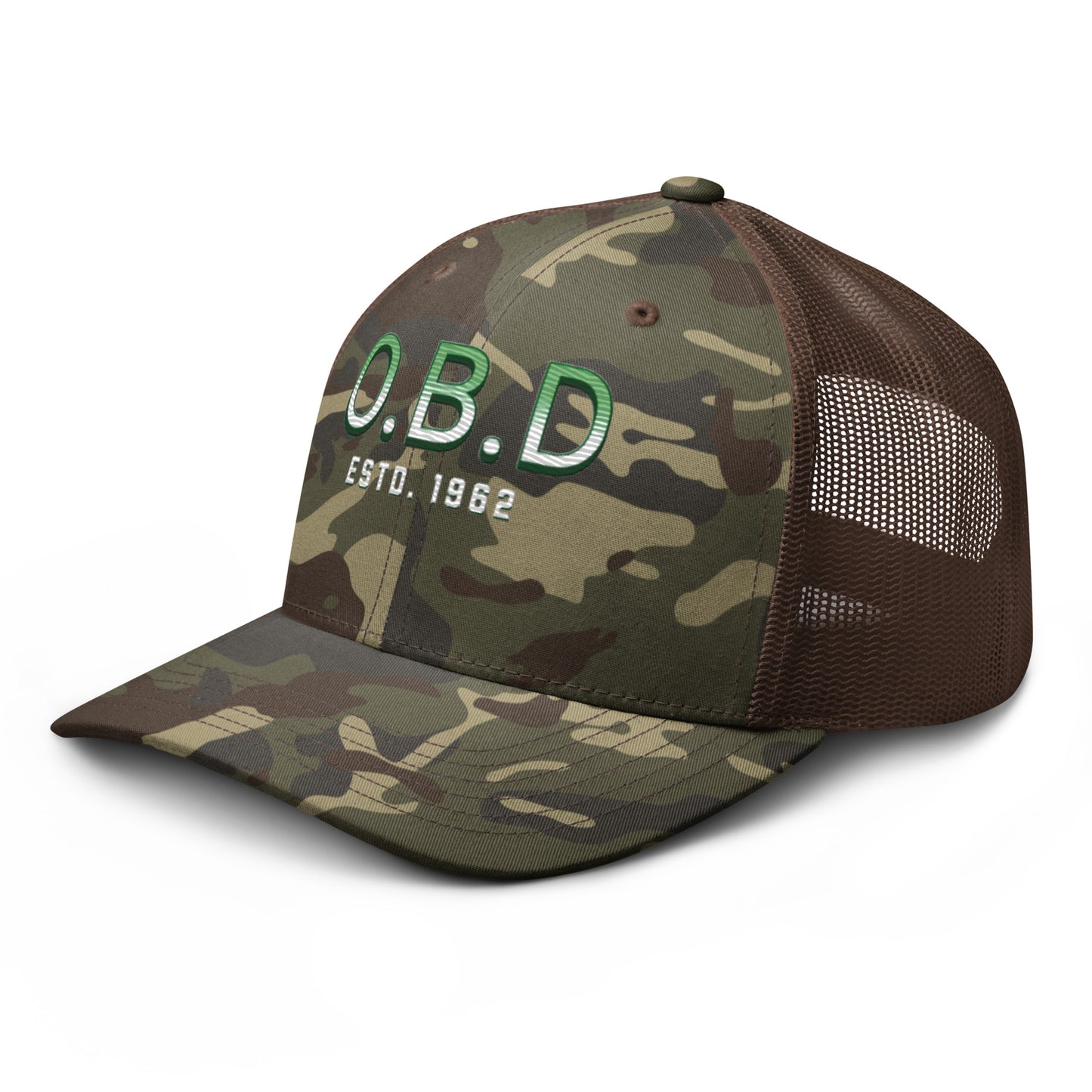 OBDanger Designed Camouflage trucker hat