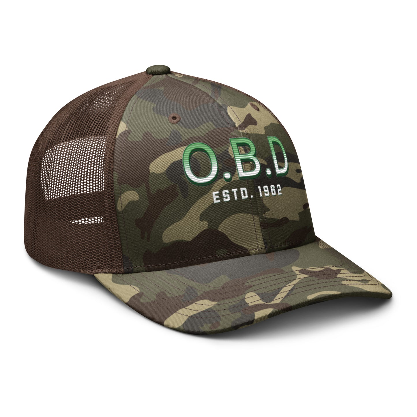 OBDanger Designed Camouflage trucker hat