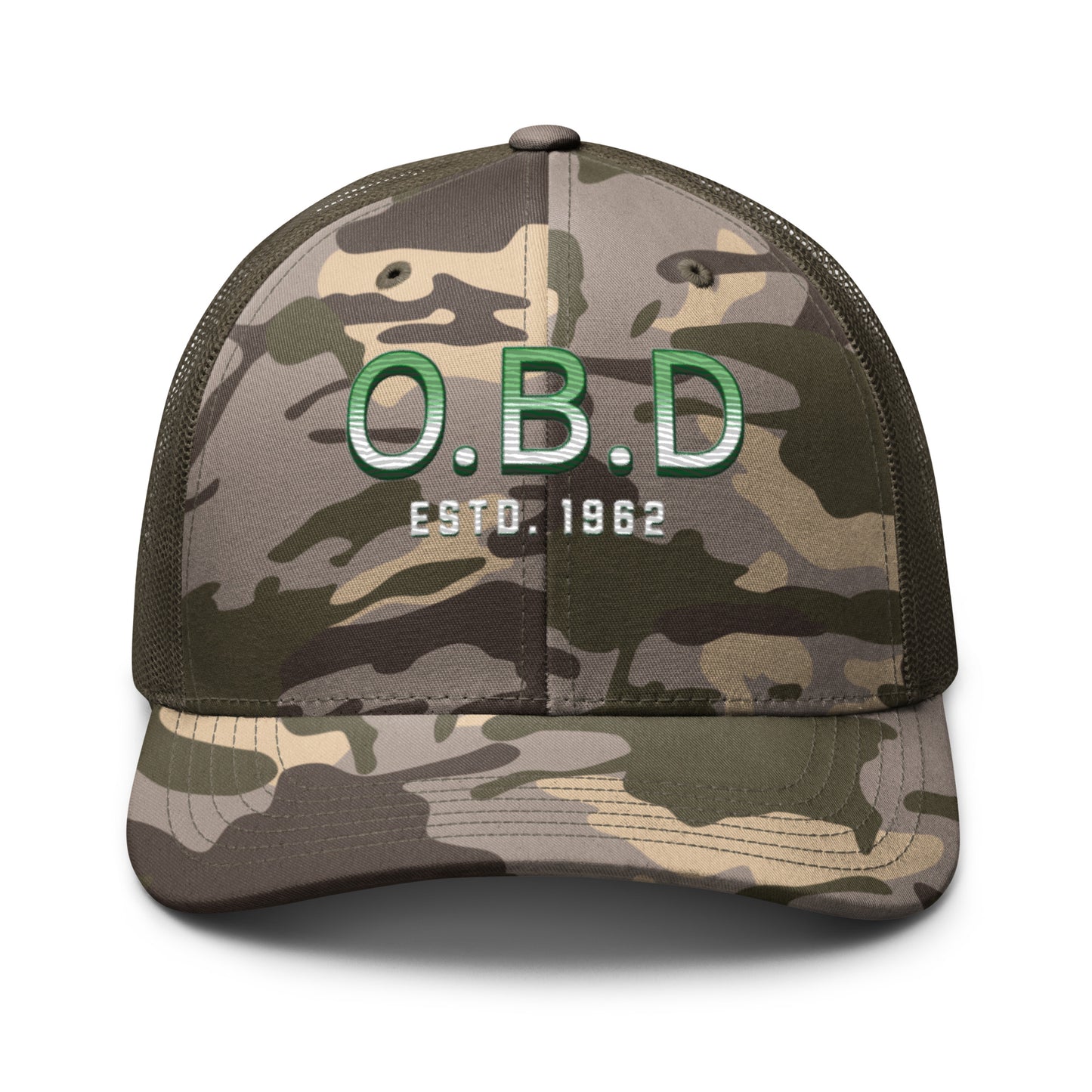 OBDanger Designed Camouflage trucker hat