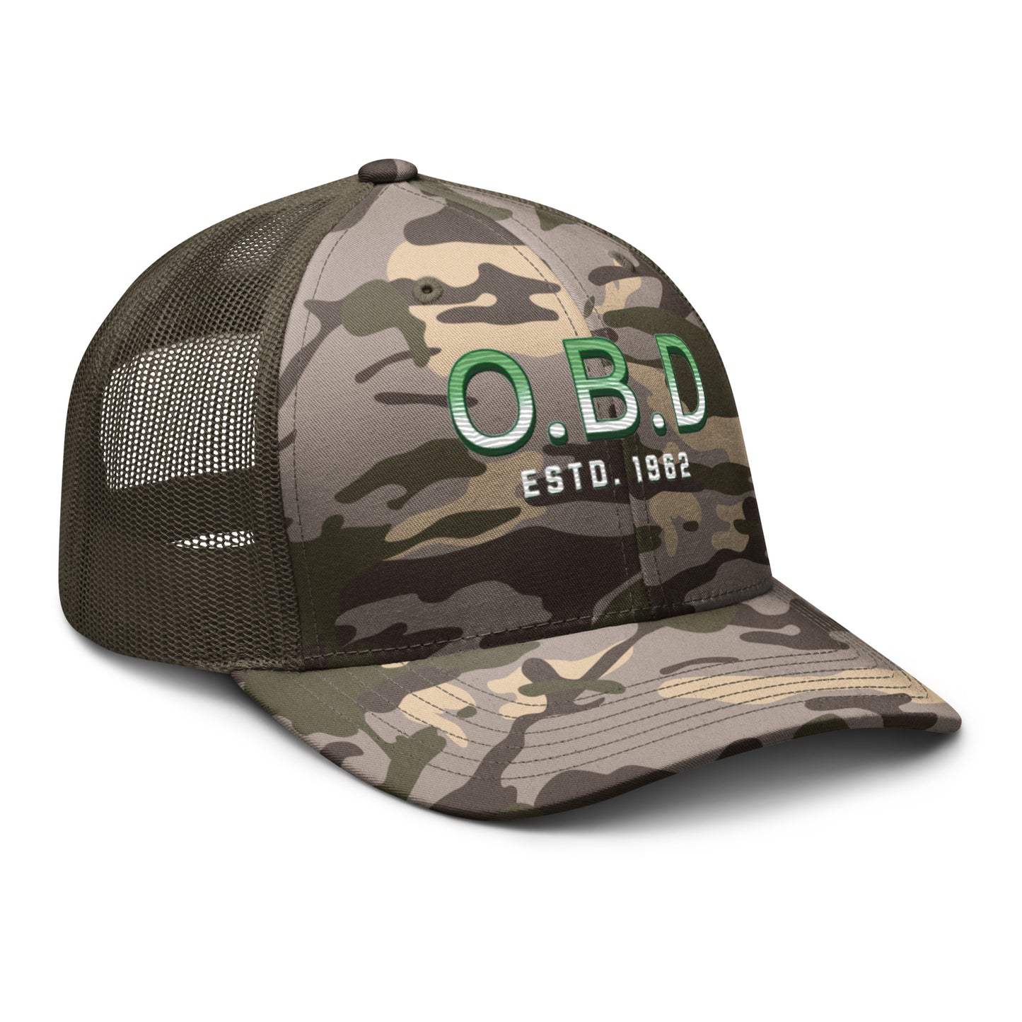 OBDanger Designed Camouflage trucker hat