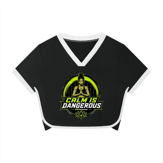 CALM IS DANGEROUS Women’s Color Block Performance T-Shirt