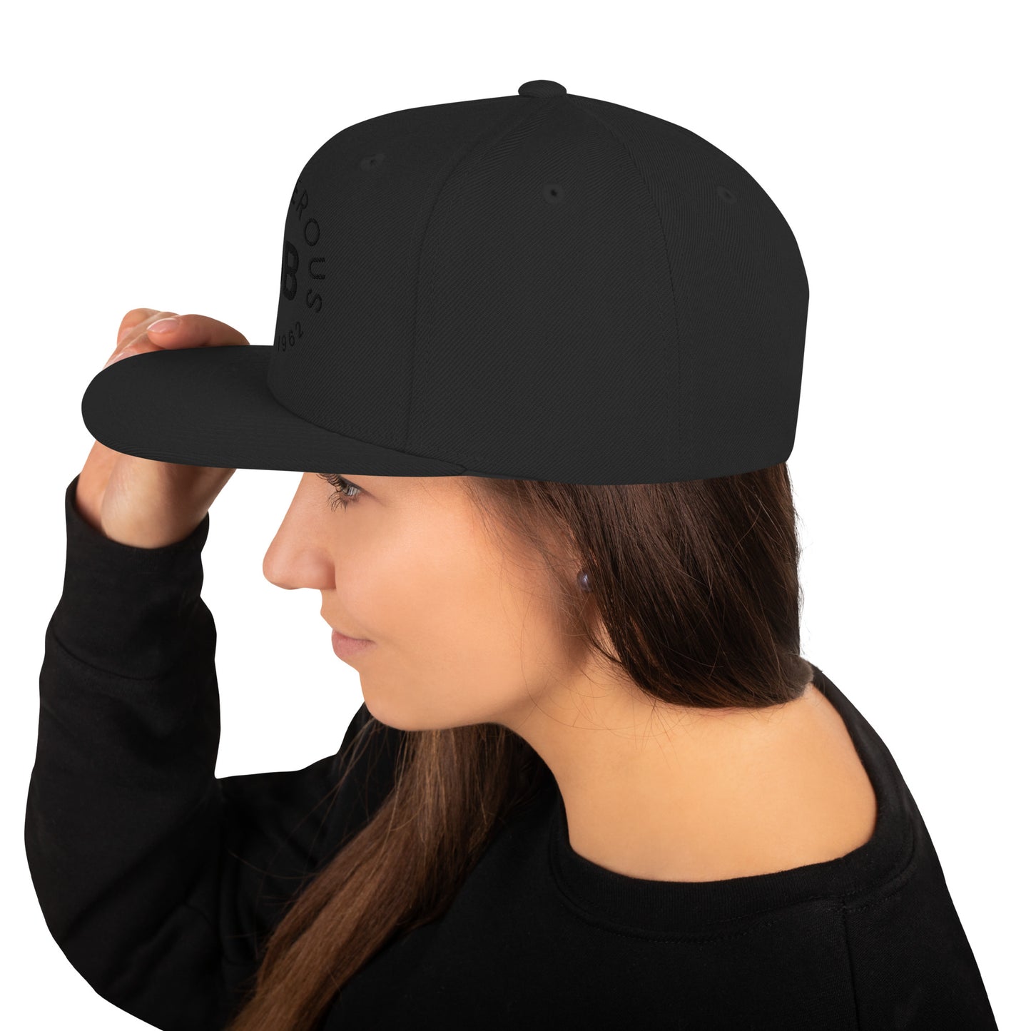 OBDanger Designed black on black Snapback Hat