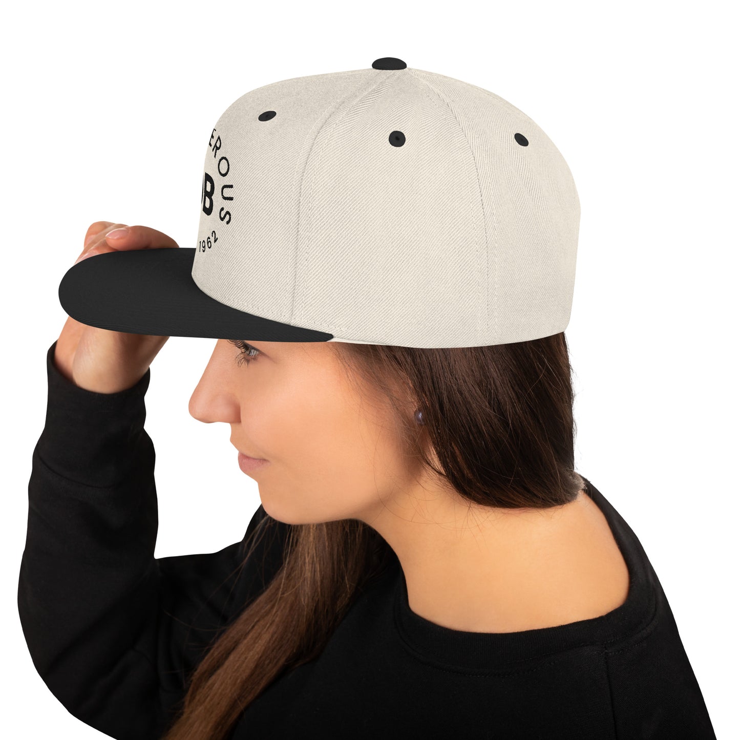OBDanger Designed black on black Snapback Hat