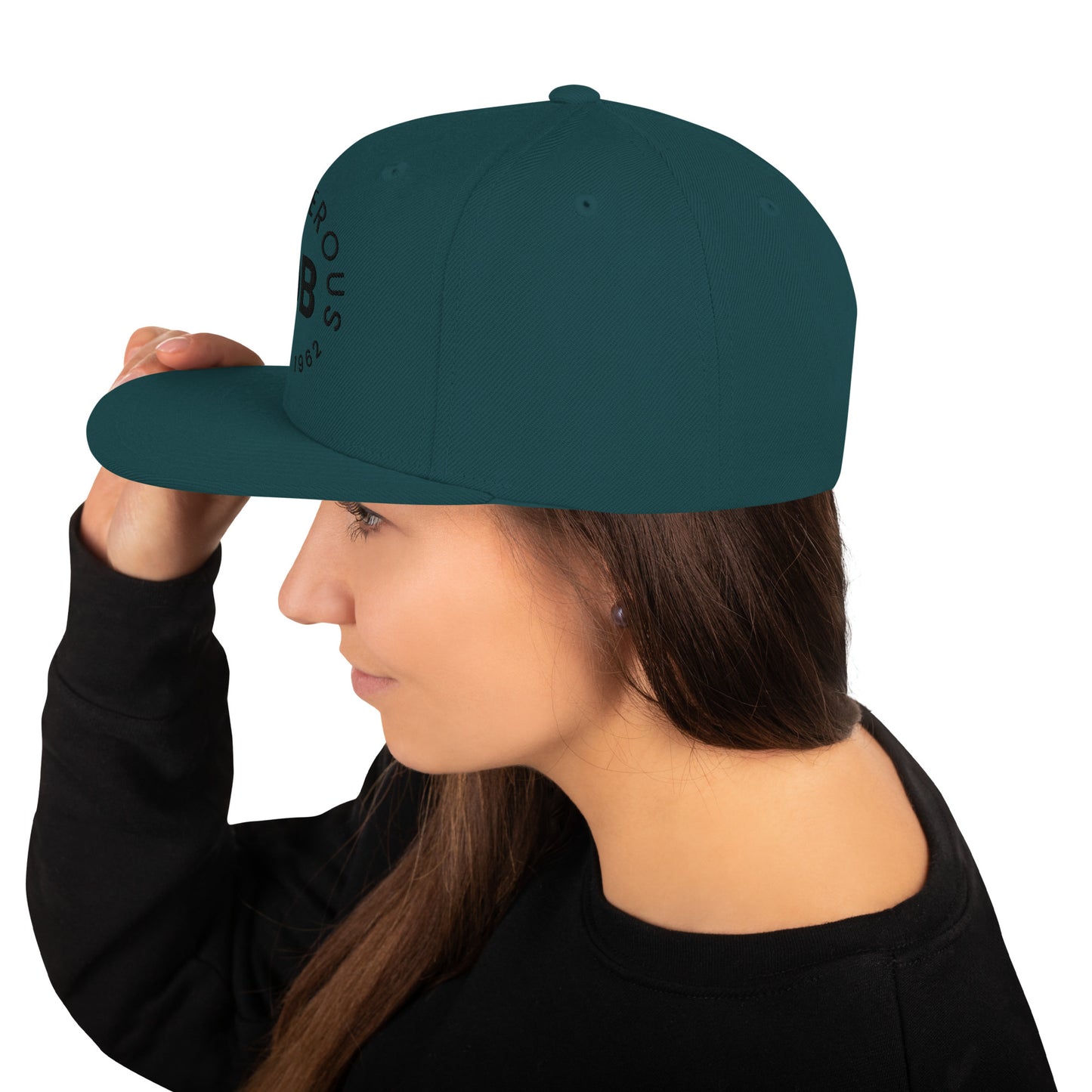 OBDanger Designed black on black Snapback Hat