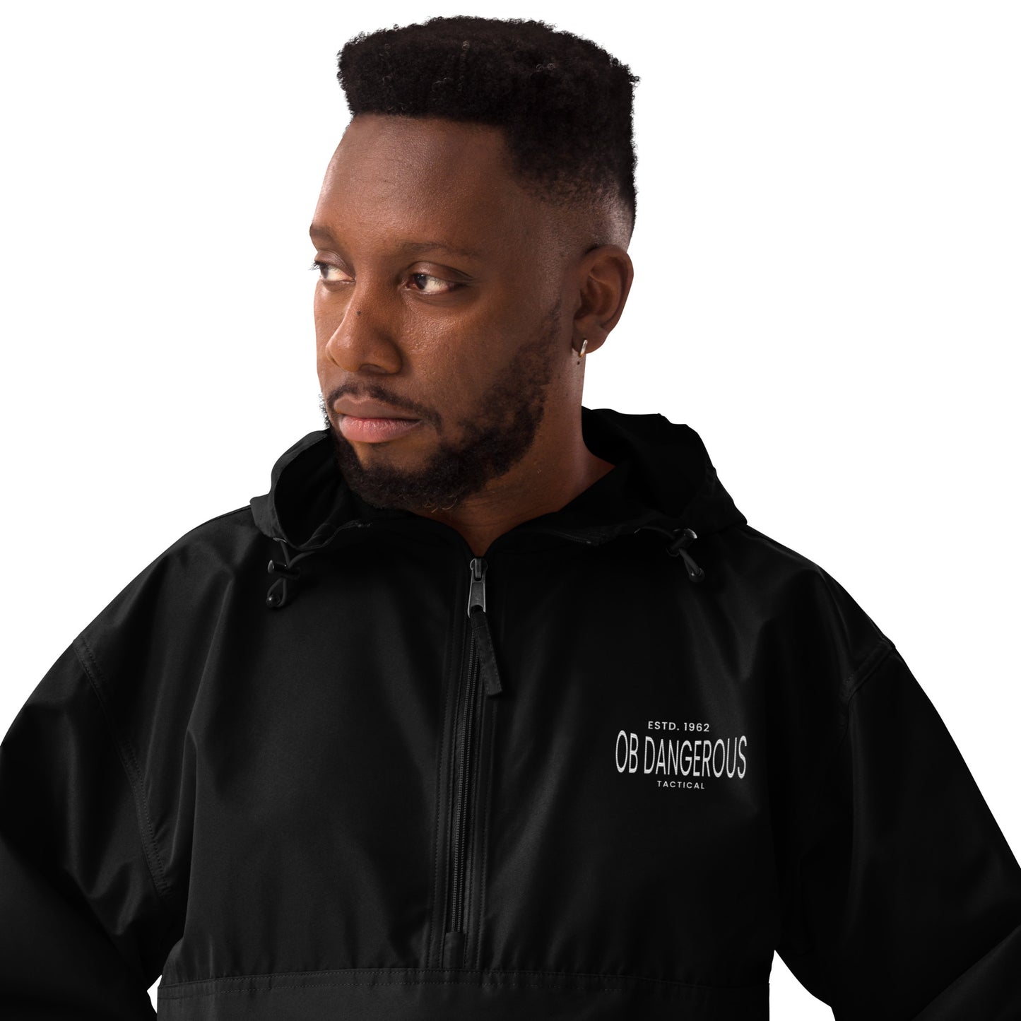 OBDangerous Tactical Embroidered Champion Packable Jacket