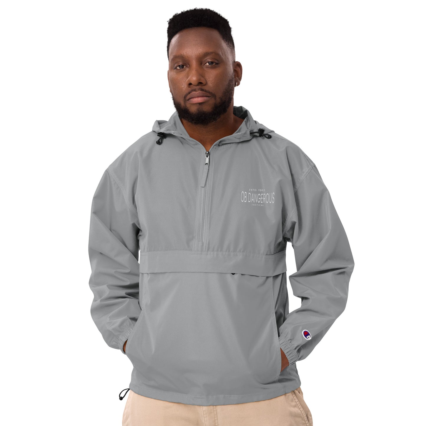 OBDangerous Tactical Embroidered Champion Packable Jacket