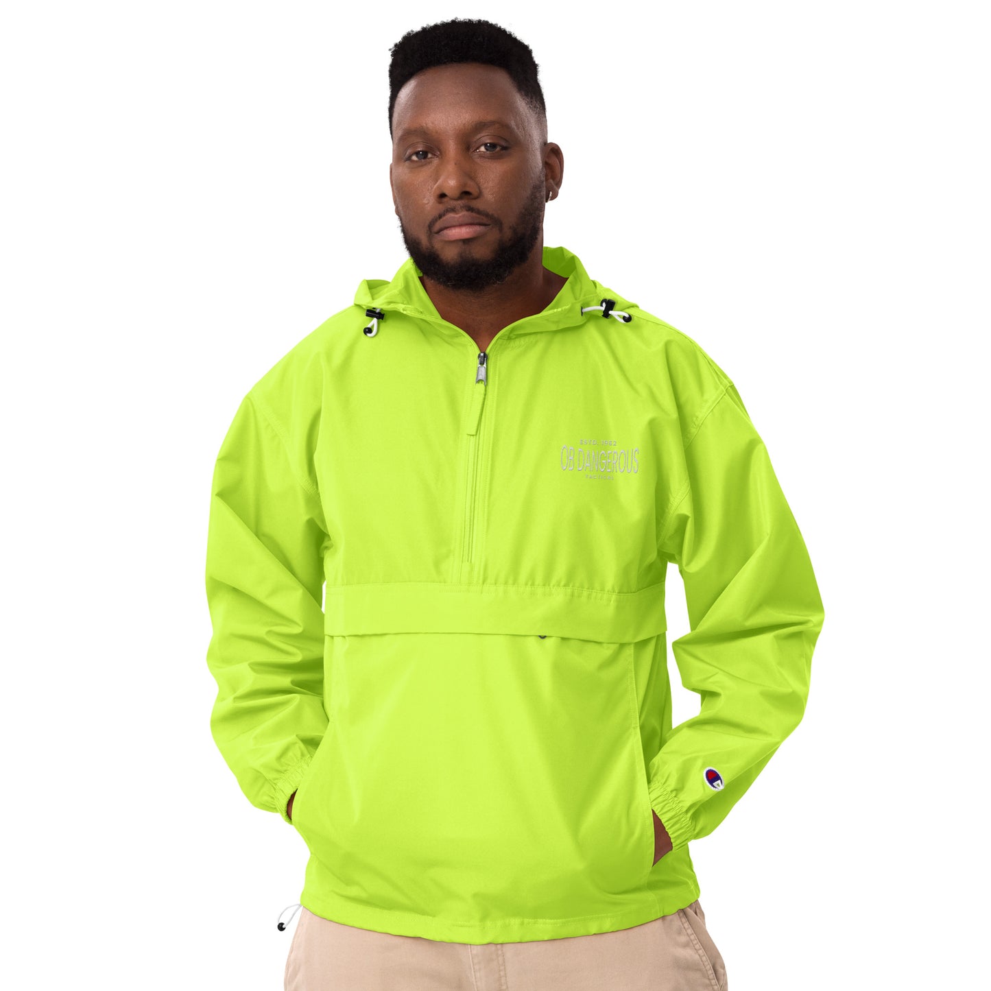 OBDangerous Tactical Embroidered Champion Packable Jacket