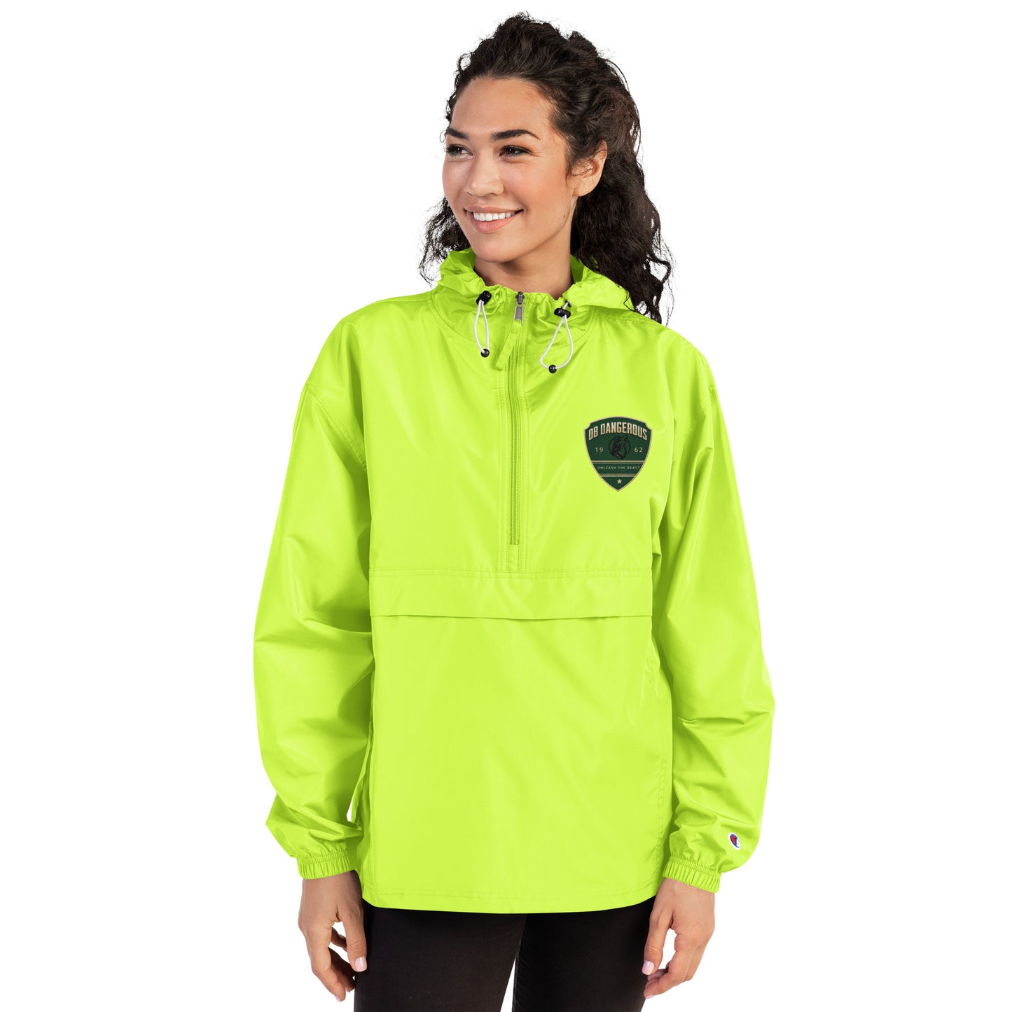 OBDangerous Designed Unleash the Beast Embroidered Champion Packable Jacket