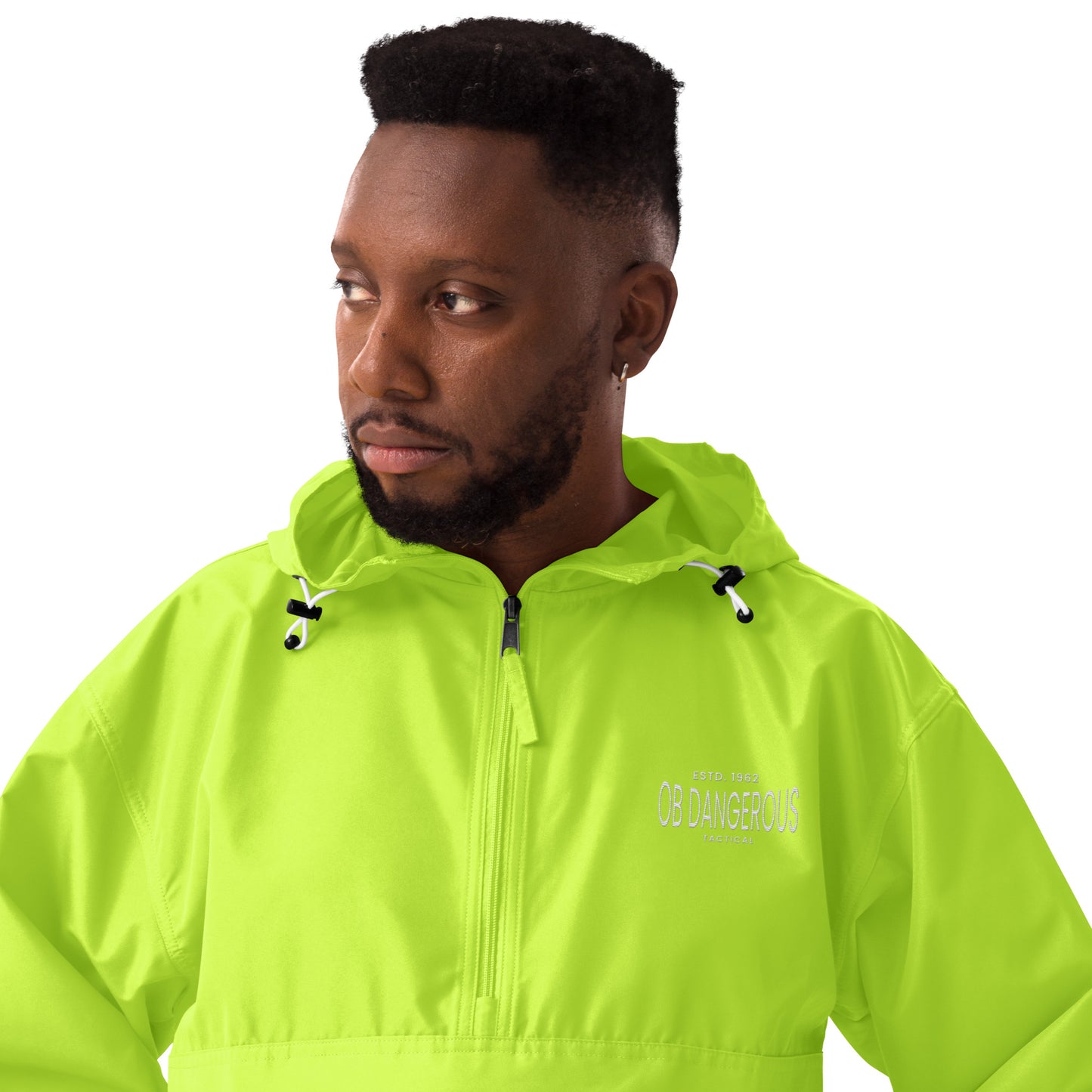 OBDangerous Tactical Embroidered Champion Packable Jacket
