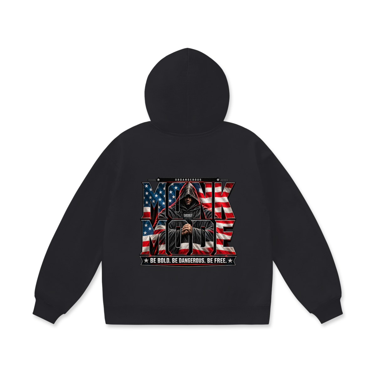 Monk Mode USA Oversize Heavyweight Fleece Hoodie