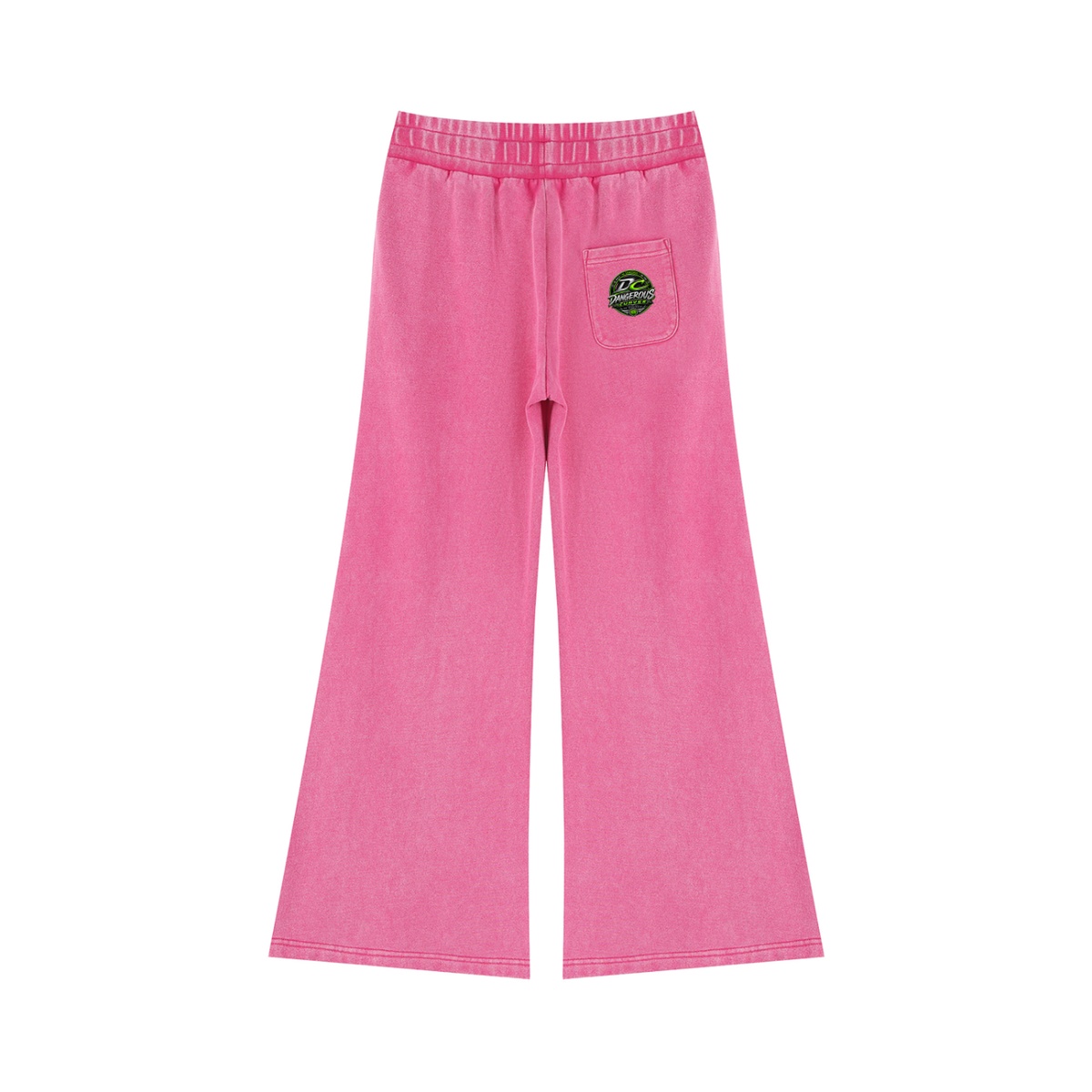 Dangerous Curves Women’s Mineral Wash Flared Leg Sweatpants