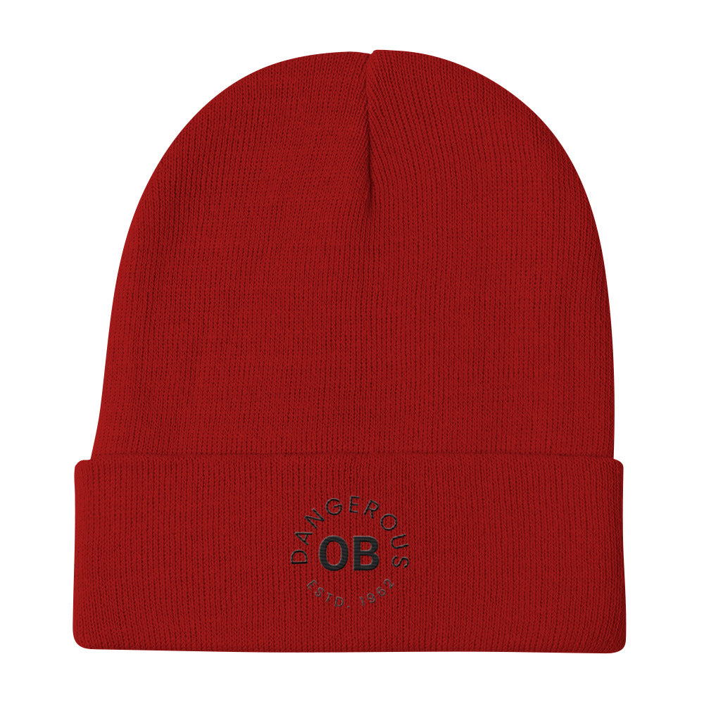 OBDangerous Designed Original Logo Embroidered Beanie