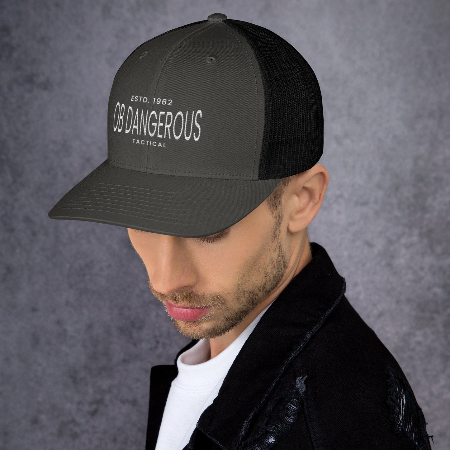 OBDangerous Tactical Trucker Cap