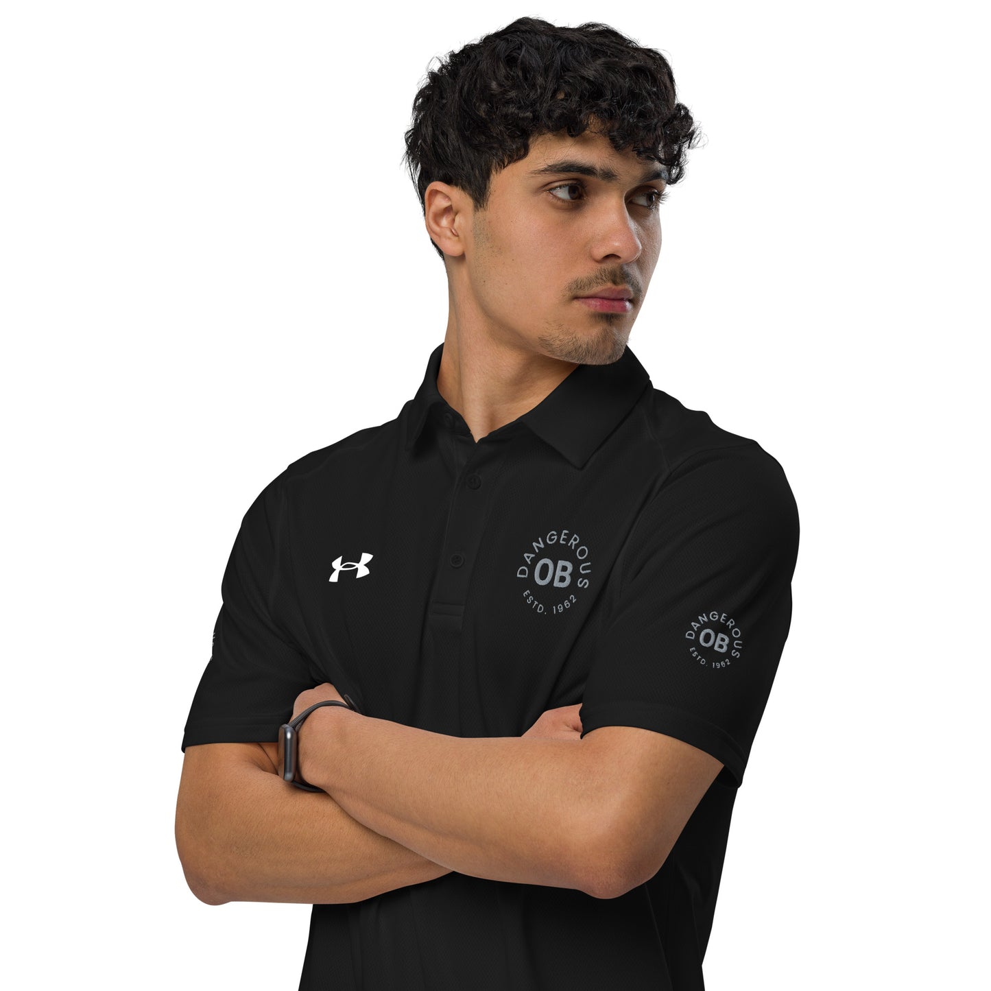 OBDangerous Designed Logo Under Armour® men's polo