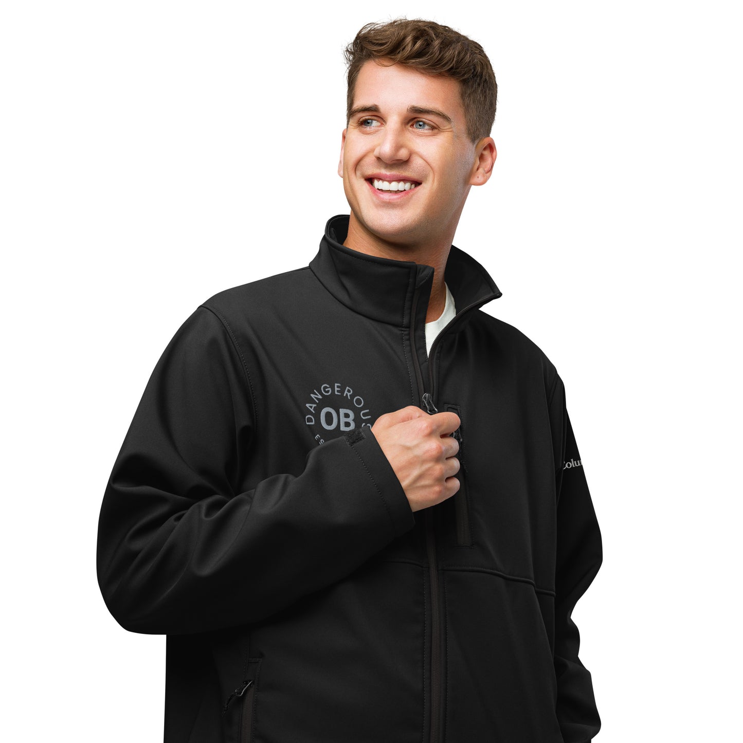 OBDangerous Designed Original Logo Columbia soft shell jacket