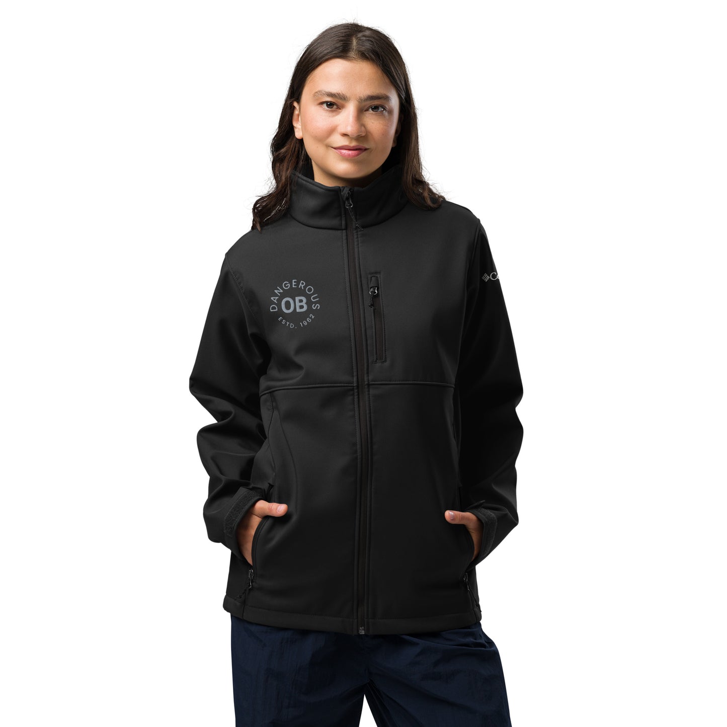 OBDangerous Designed Original Logo Columbia soft shell jacket
