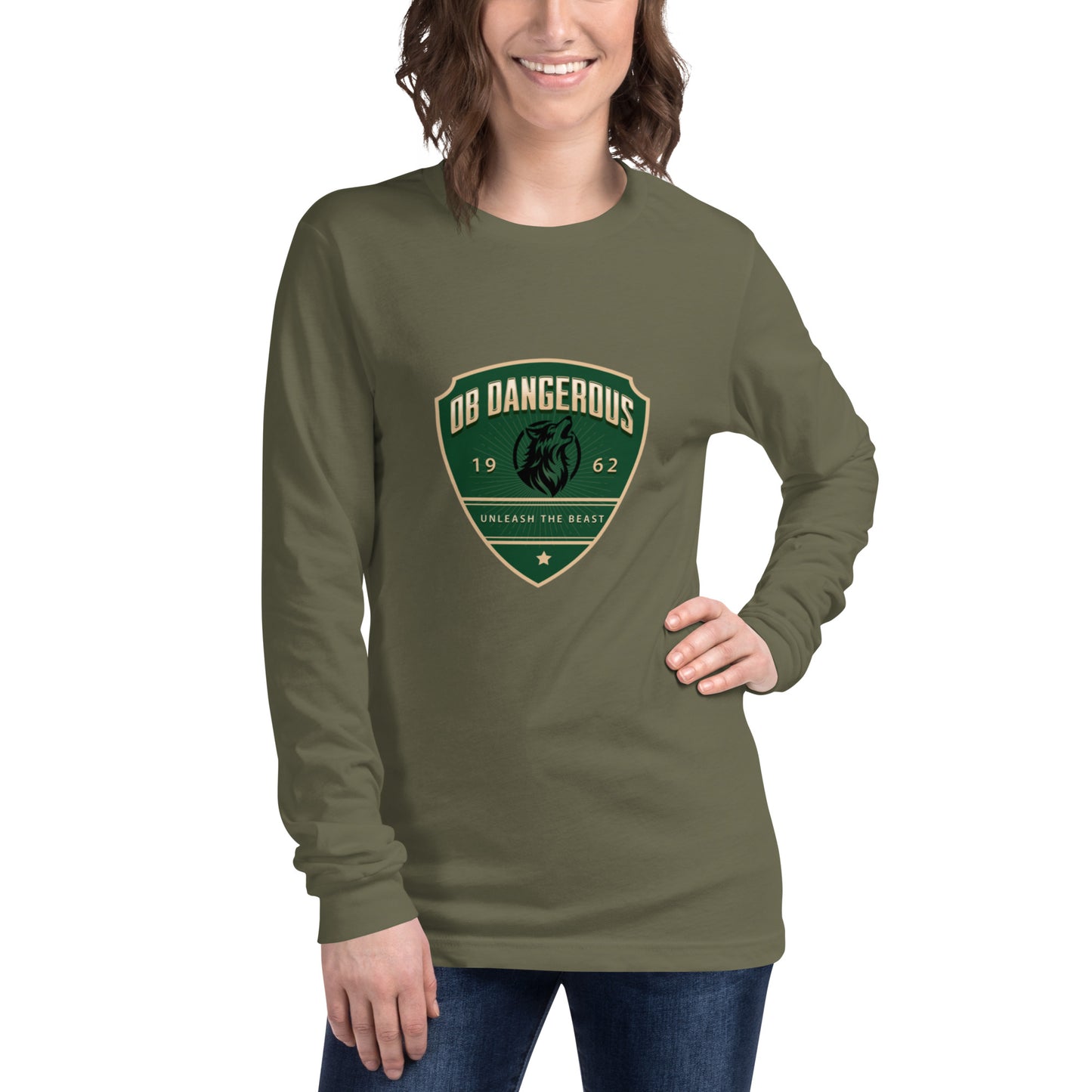 OBDangerous Designed Unleash the Beast Unisex Long Sleeve Tee