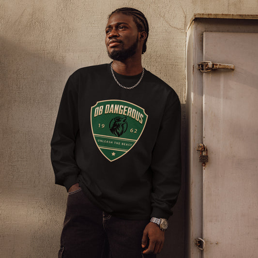OBDANGEROUS designed Original Logo Premium heavyweight long sleeve shirt