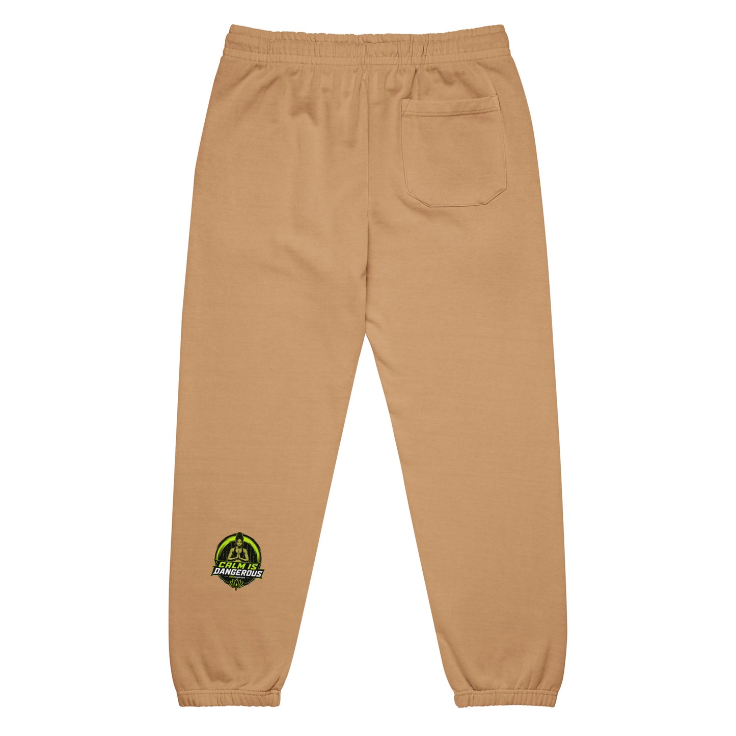 Unisex urban sweatpants from OB DANGEROUS with a relaxed fit, displayed from the back in a casual streetwear style.